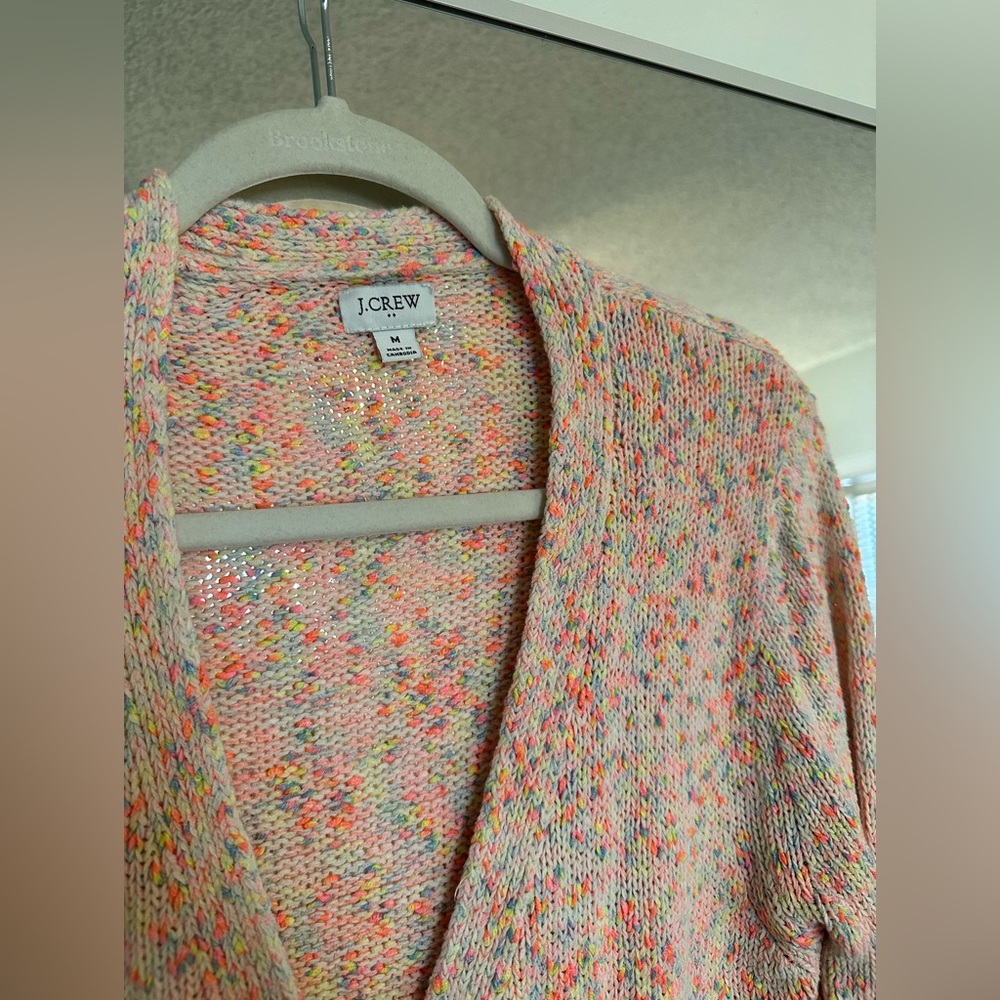 Jcrew colorful cardigan